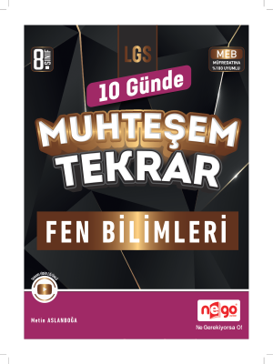 8. Sınıf Fen Bilimleri - 10 Günde Muhteşem Tekrar
